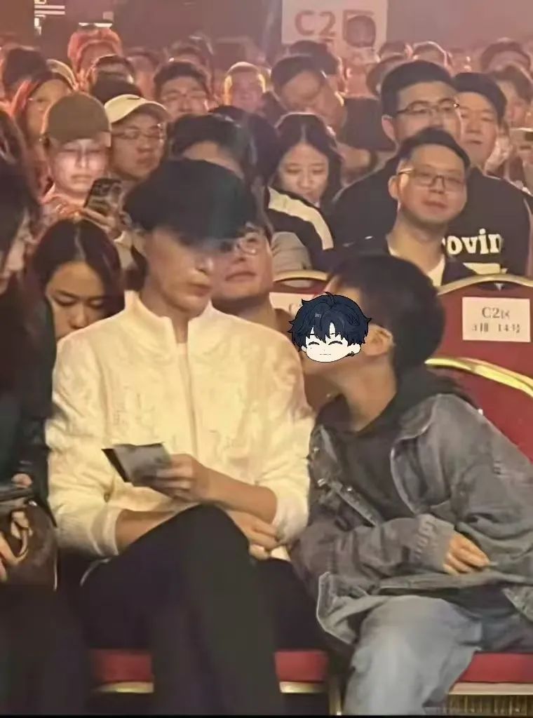 董卿母子刘谦演出,10岁儿子正脸惊艳亮相