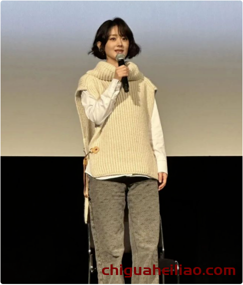 赵丽颖短发新风格：37岁如少女般青春